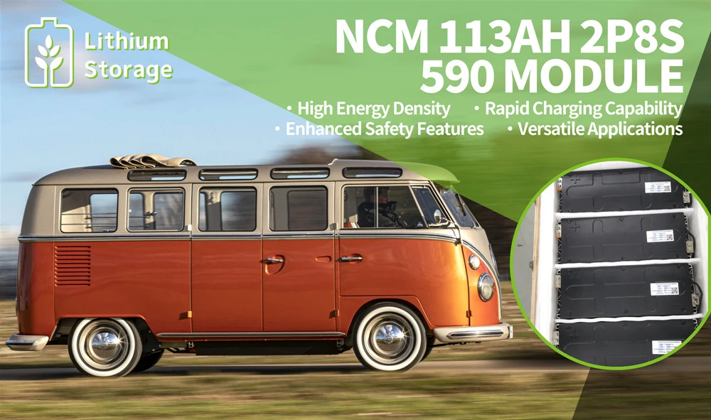 Libérer la puissance de l'innovation: présentation du module de batterie au lithium MEB 590 par le stockage au lithium